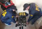 Allanamiento en Cañuelas de la Policía Federal para atrapar una banda que cometía delitos tecnológicos