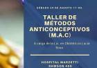 Taller de métodos anticonceptivos