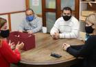 Marisa Fassi mantuvo una reunión con autoridades del Consejo Escolar