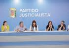 Cristina Kirchner puso en marcha el Partido Justicialista