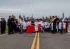 Udaondo celebró su aniversario y la inauguración del asfalto hasta el Km 72