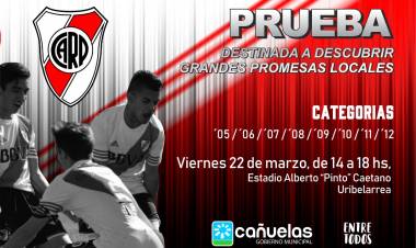 el club River Plate viene a adueñarse de los  talentos locales