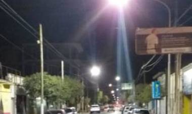 Continua en zona céntrica el plan de recambio lumínico