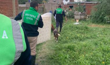 Operativo de acompañamiento y asistencia por la tormenta
