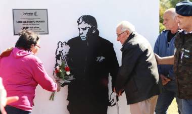 Homenaje a Luis Mario, en El Taladro