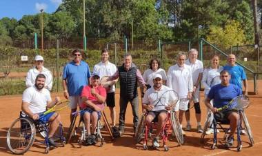 Cañuelas, representada en un evento internacional de tenis en Uruguay