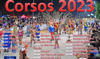 Vuelven los sensacionales Corsos familiares de calle Alem