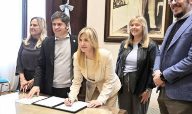 Marisa Fassi firmó convenios importantes con Kicillof y Cuattromo 