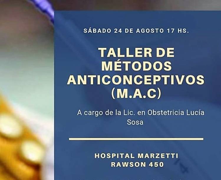 Taller de métodos anticonceptivos