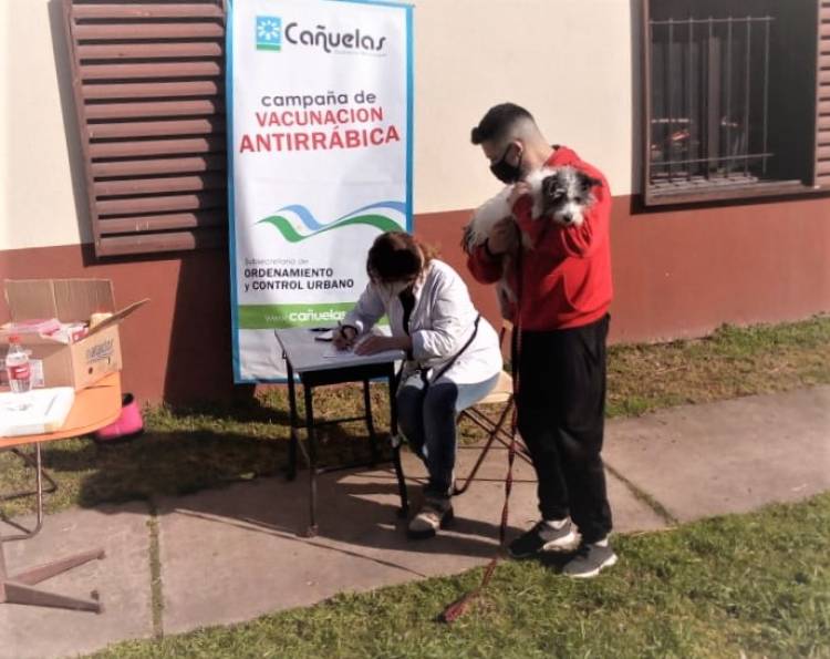 Plan de vacunación antirrábica en el barrio San Ignacio