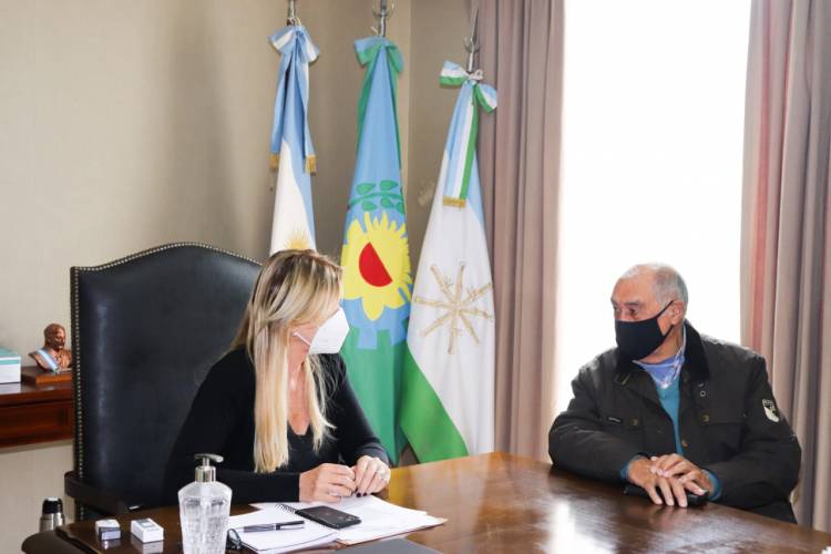 El exintendente Rivarola visitó el Municipio