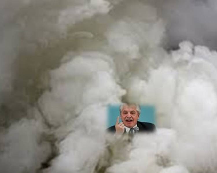 Alberto y la gran cortina de humo libertaria