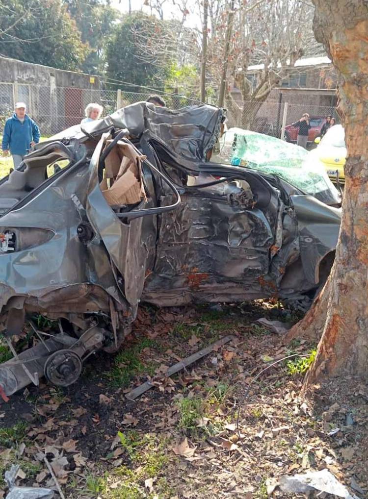 Despiste con choque y muerte a la salida de la trágica curva de SMATA