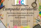 Campaña solidaria: ¡Colecta de útiles!
