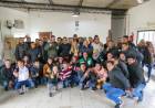 Marisa Fassi colaboró con la granja “Revivir” y almorzó con los jóvenes en recuperación