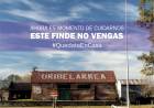 Cañuelas se suma a "este finde no vengas"