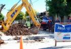 El Municipio presiona a ABSA por la la obra en la calle 25 de Mayo 