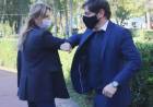 Codo a codo el gobernador Axel Kicillof con la intendenta Marisa Fassi contra la pandemia