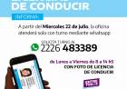 Mañana reabre la Oficina de Licencias