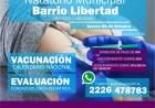 Operativos de vacunación y salud en barrios y localidades