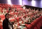 Estudiantes de una escuela rural visitaron el cine