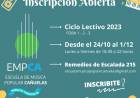 Comenzó la inscripción para el ciclo 2023 en la Escuela de Música Popular