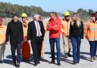 Alberto Fernández junto a Marisa Fassi recorrieron las obras de la Variante Cañuelas