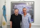 Arrieta se reunió con Máximo Kirchner para gestionar la continuidad de obras viales
