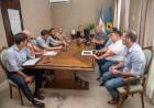 La intendenta Marisa Fassi recibió al superintendente de Seguridad Rural de la Provincia