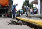 El Gobierno Municipal avanzó con tareas de limpieza y desobstrucción