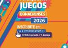 Comenzaron las inscripciones para los Juegos Bonaerenses 2026