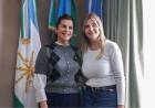 La intendenta Marisa Fassi recibió a su par de Moreno, Mariel Fernández