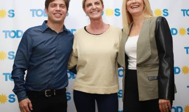 Reunión de intendentes con Axel Kicillof, Magario y Massa