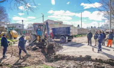 Siguen las obras en Máximo Paz