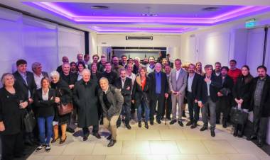 Arrieta y Fassi compartieron un encuentro con un centenar de industriales