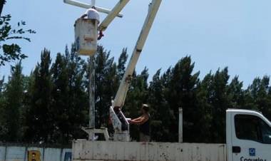 Intensivo plan de limpieza, pintura y mantenimiento en el Cementerio Municipal