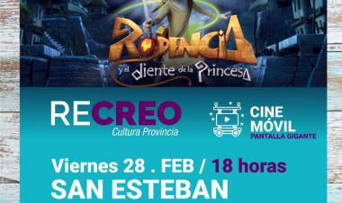 Cine móvil y música para despedir las vacaciones