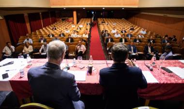 Marisa Fassi participó del encuentro con el gobernador