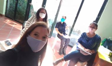 Capacitación sobre el uso de tobilleras en casos de violencia de género