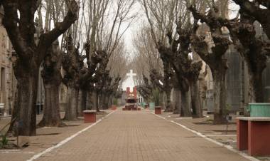 Las visitas a los cementerios locales será con turnos