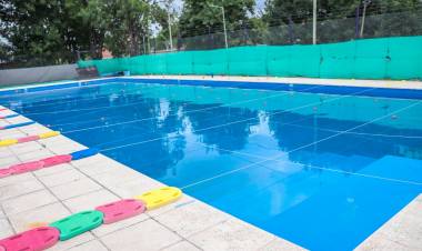 Inauguró la Colonia de Vacaciones 2021 del Barrio Libertad