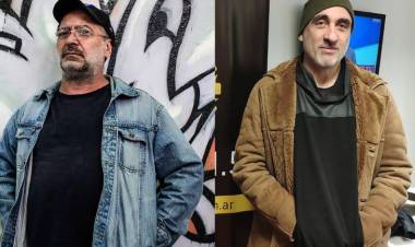 Miguel Rep y Pedro Saborido en el Instituto Cultural Cañuelas