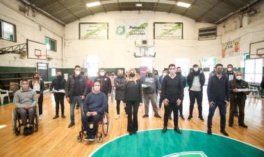 Comenzó a implementarse el Programa de Fortalecimiento a clubes de barrio en Cañuelas