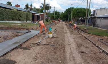 Continúan las obras de asfalto en Cañuelas