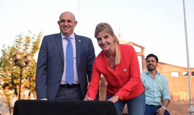 Cañuelas firmó el convenio para una nueva Red De Vías Seguras y Pases Libres Multimodal