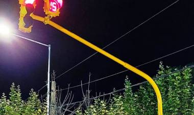 Seguridad Vial: Renovación de semáforos en distintos puntos de Cañuelas
