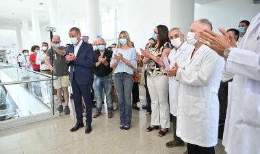 IMPORTANTES ANUNCIOS PARA EL HOSPITAL NÉSTOR KIRCHNER