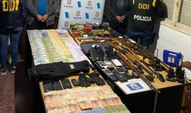 Capturan parte de la banda que robó a la familia González y un policía era integrante de la gavilla