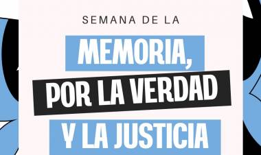 Cañuelas conmemora la Semana de la Memoria con actividades culturales y de reflexión