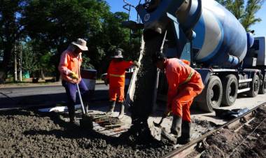 LA PROVINCIA RETOMA LA OBRA DE REPAVIMENTACIÓN DE LA RUTA 205
